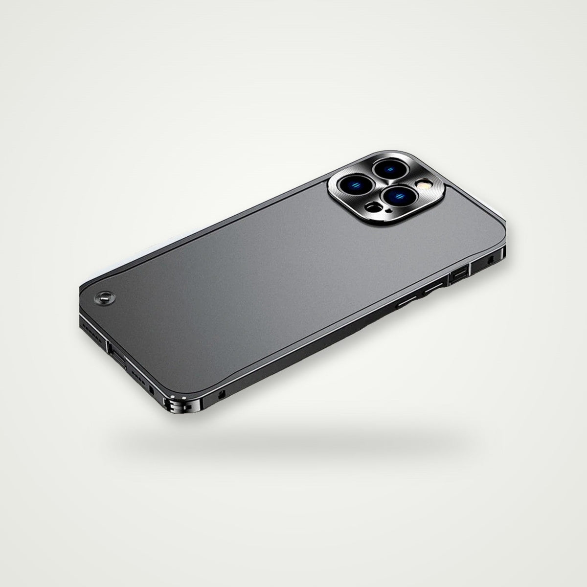 Aluminum frame frosted case for iPhone 13–17, view 3