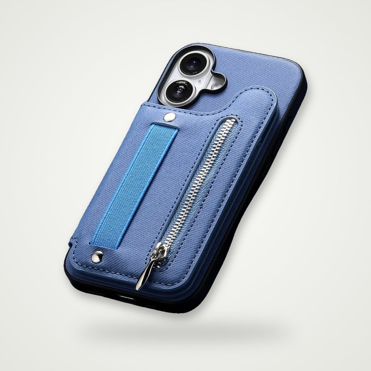 Zip Wallet Stand Case for iPhone 14–17 & Air