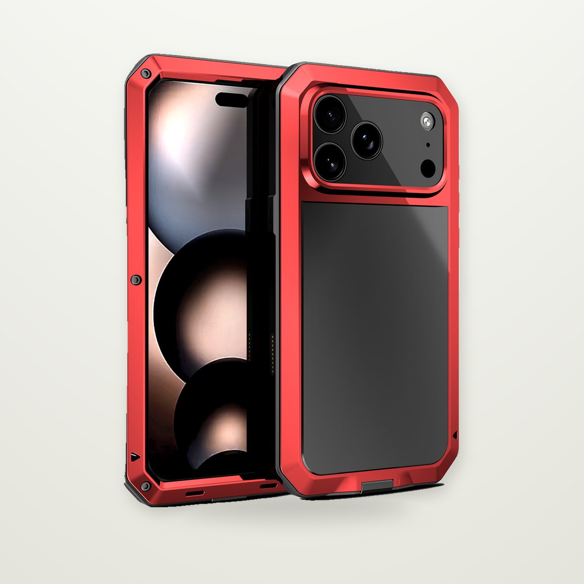 Tri-Proof Armor Case for iPhone 13–18 & Air