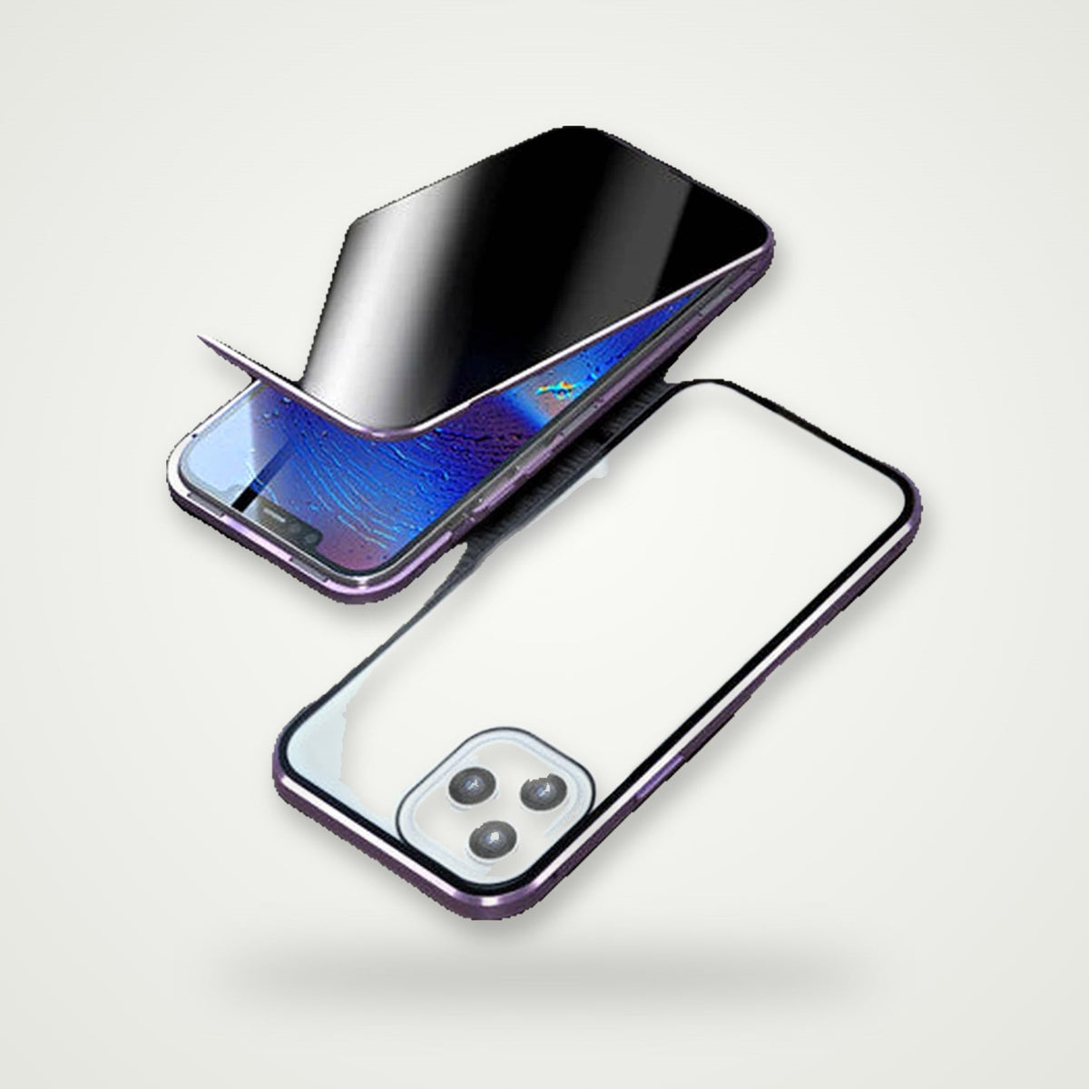 Anti-Spy Privacy Magnetic Case for iPhone 14–15