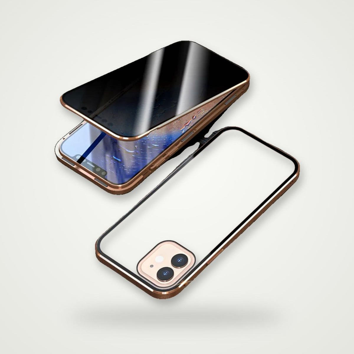 Anti-Spy Privacy Magnetic Case for iPhone 14–15