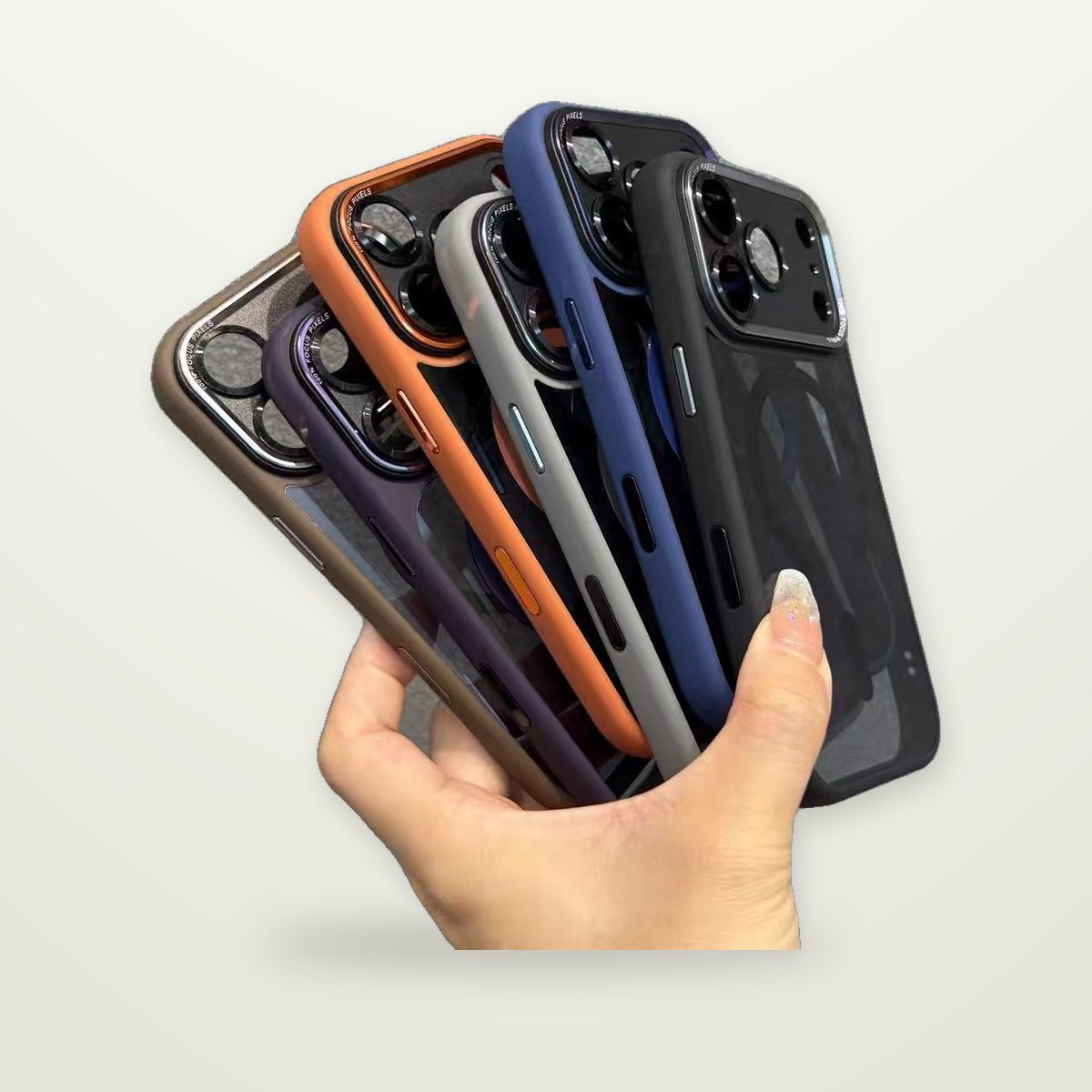 Minimal Magnetic Case for iPhone 14–17 & Air