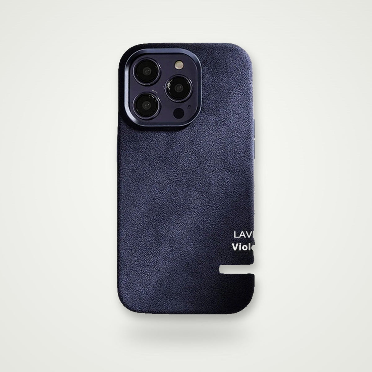 Suede-Touch Case for iPhone 13–17 & Air