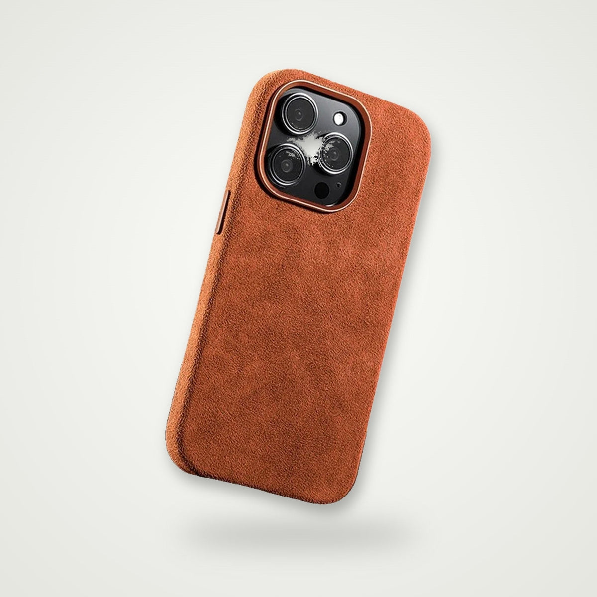 Suede-Touch Case for iPhone 13–17 & Air