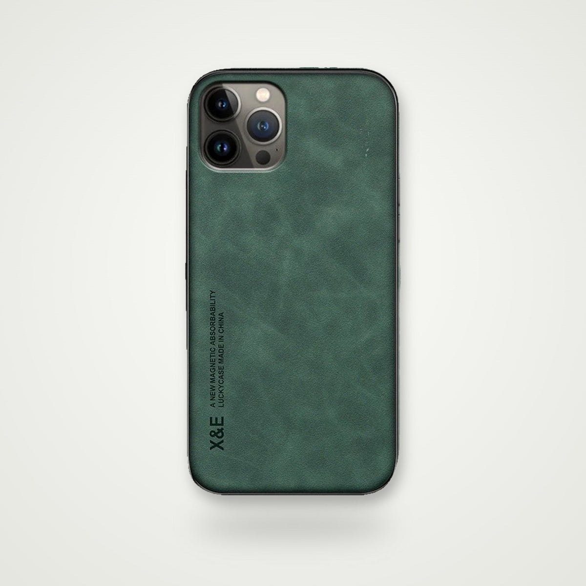 Premium Leather Magnetic Case for iPhone 13–17 & Air
