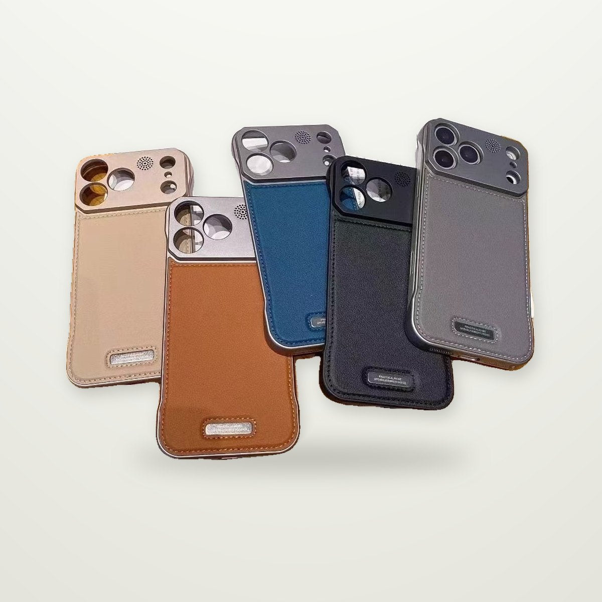 Soft Leather Case for iPhone 13–17 & Air