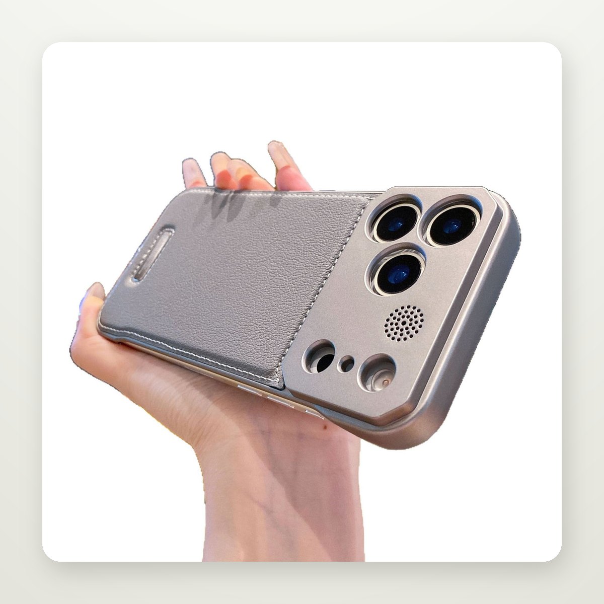 Soft Leather Case for iPhone 13–17 & Air