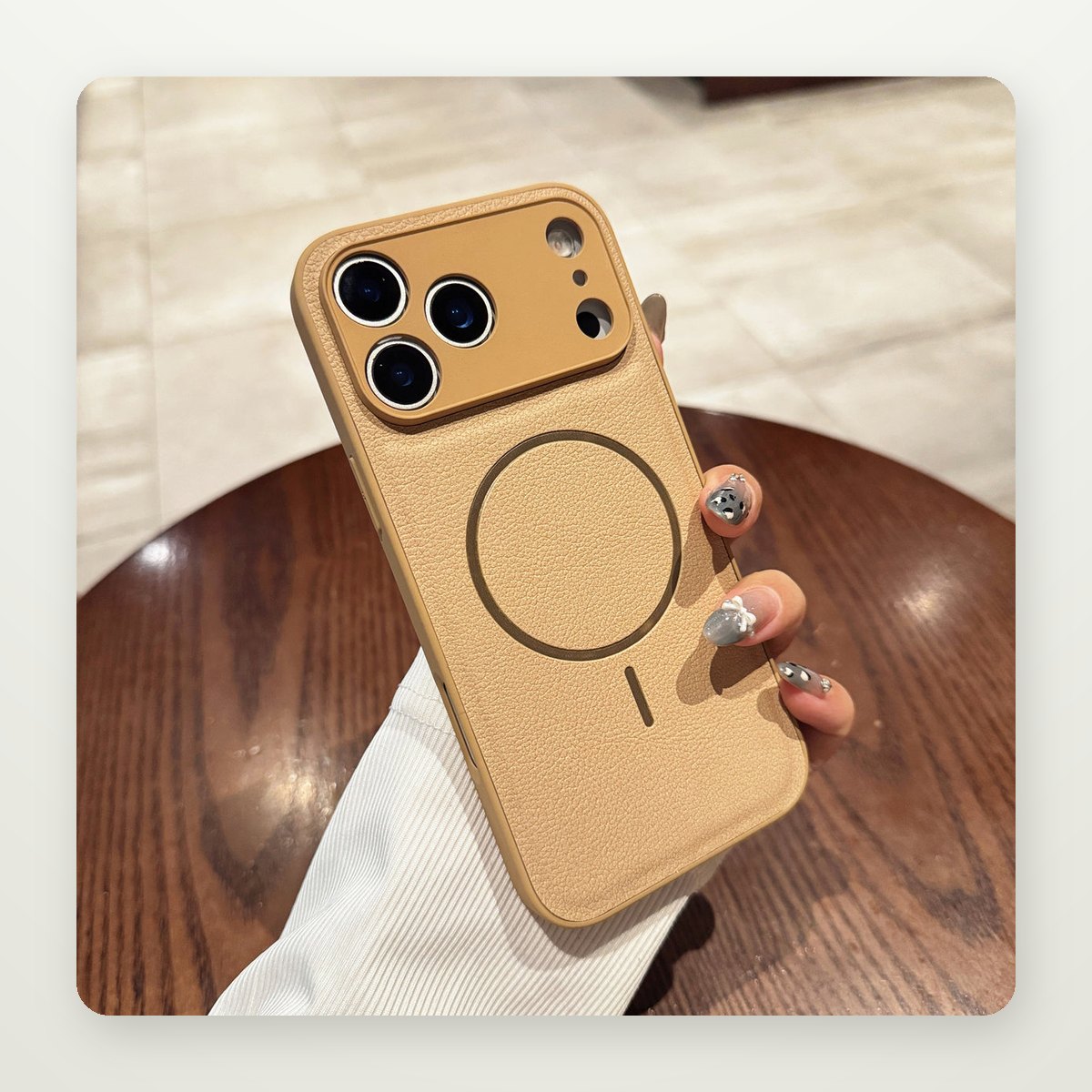 Solid Color MagSafe Case for iPhone 14–17 & Air