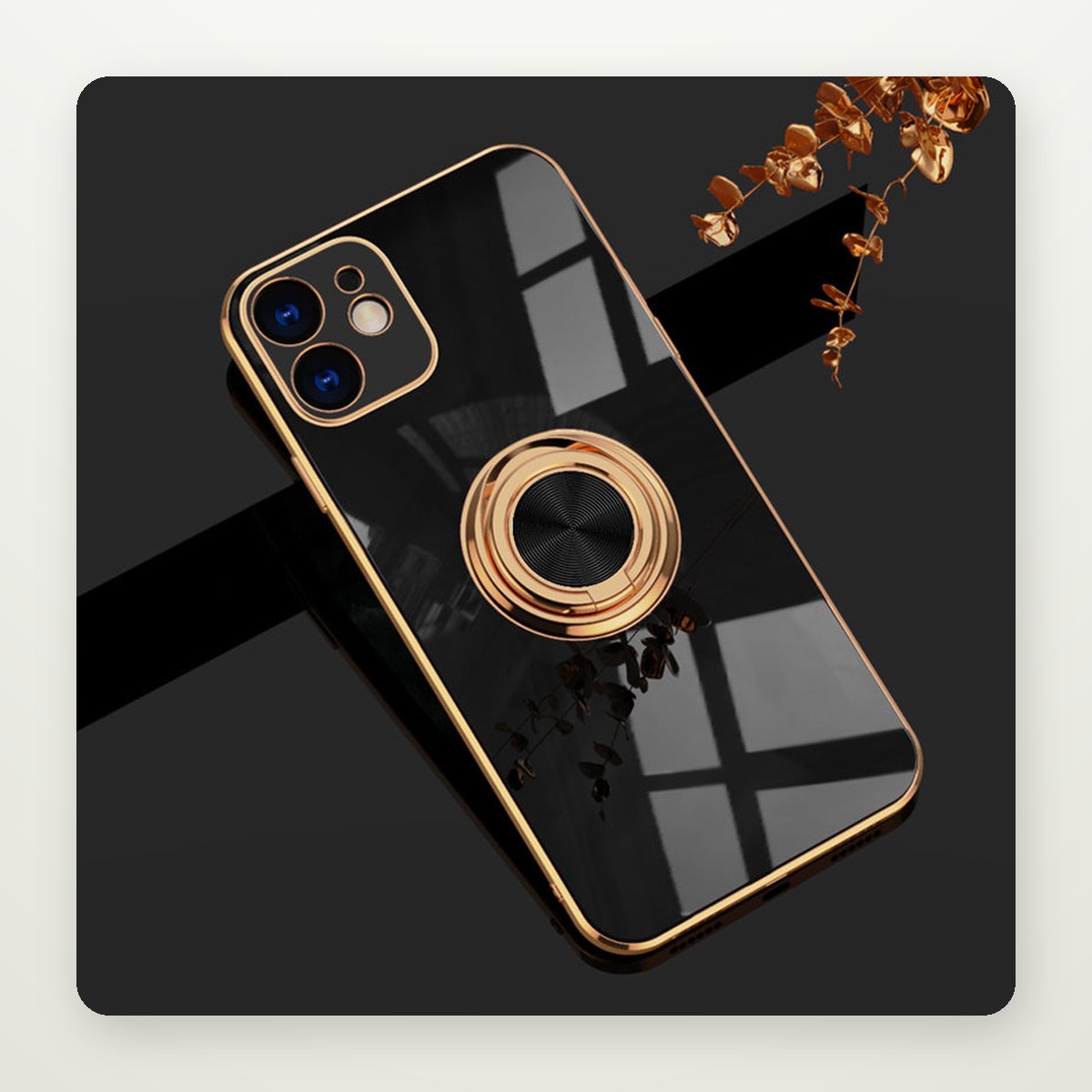 Electroplated Magnetic Case for iPhone 13–17 & Air