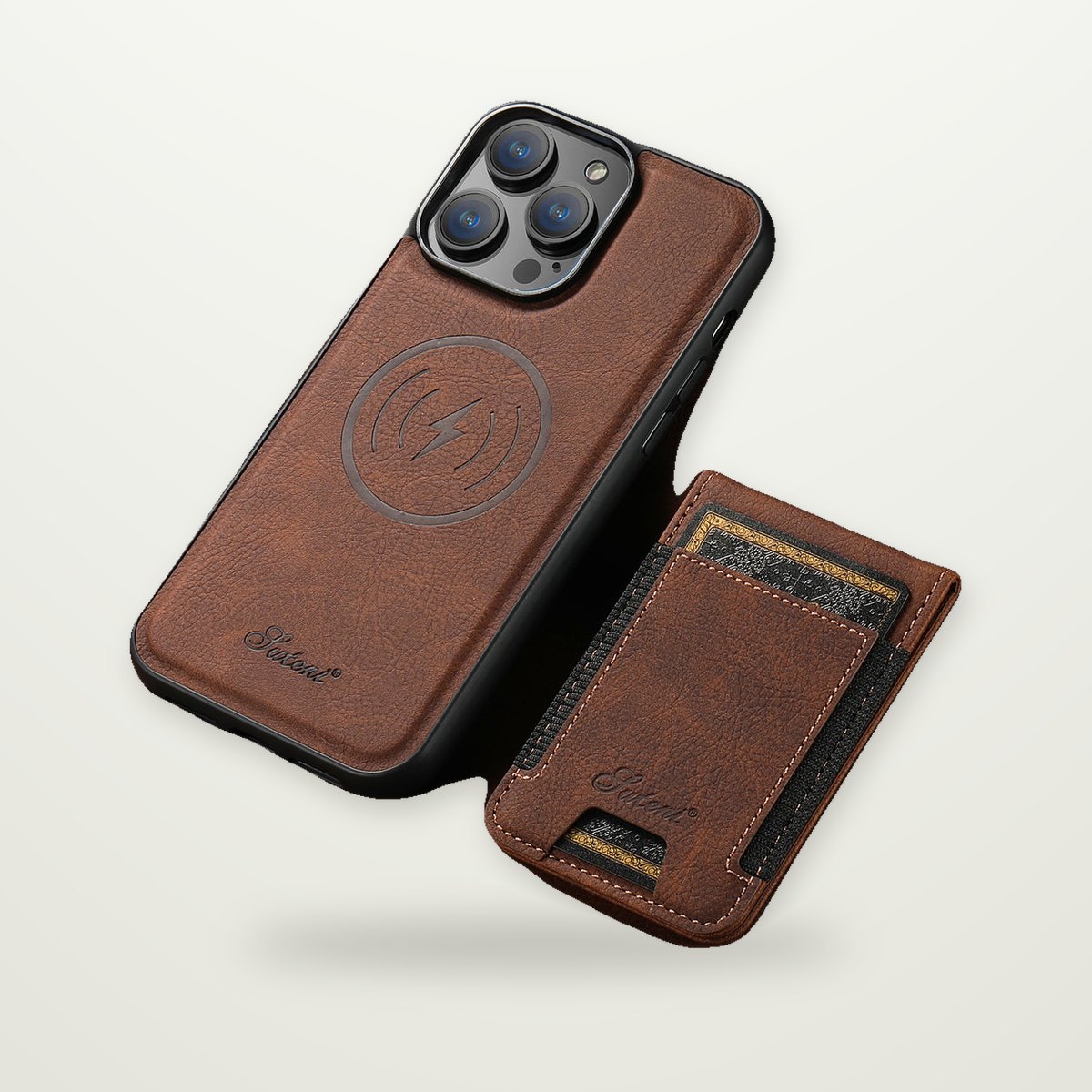 Card Slot Charging-Ready Case for iPhone 13–17