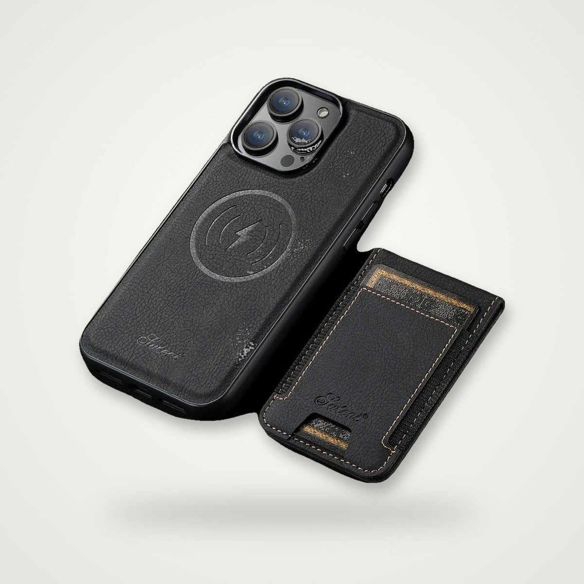 Card Slot Charging-Ready Case for iPhone 13–17
