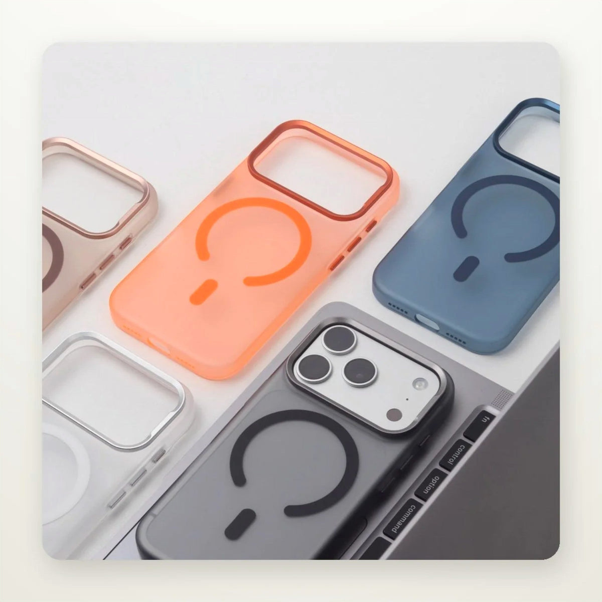 Frosted Skin-Feel MagSafe Case for iPhone 17 & Air