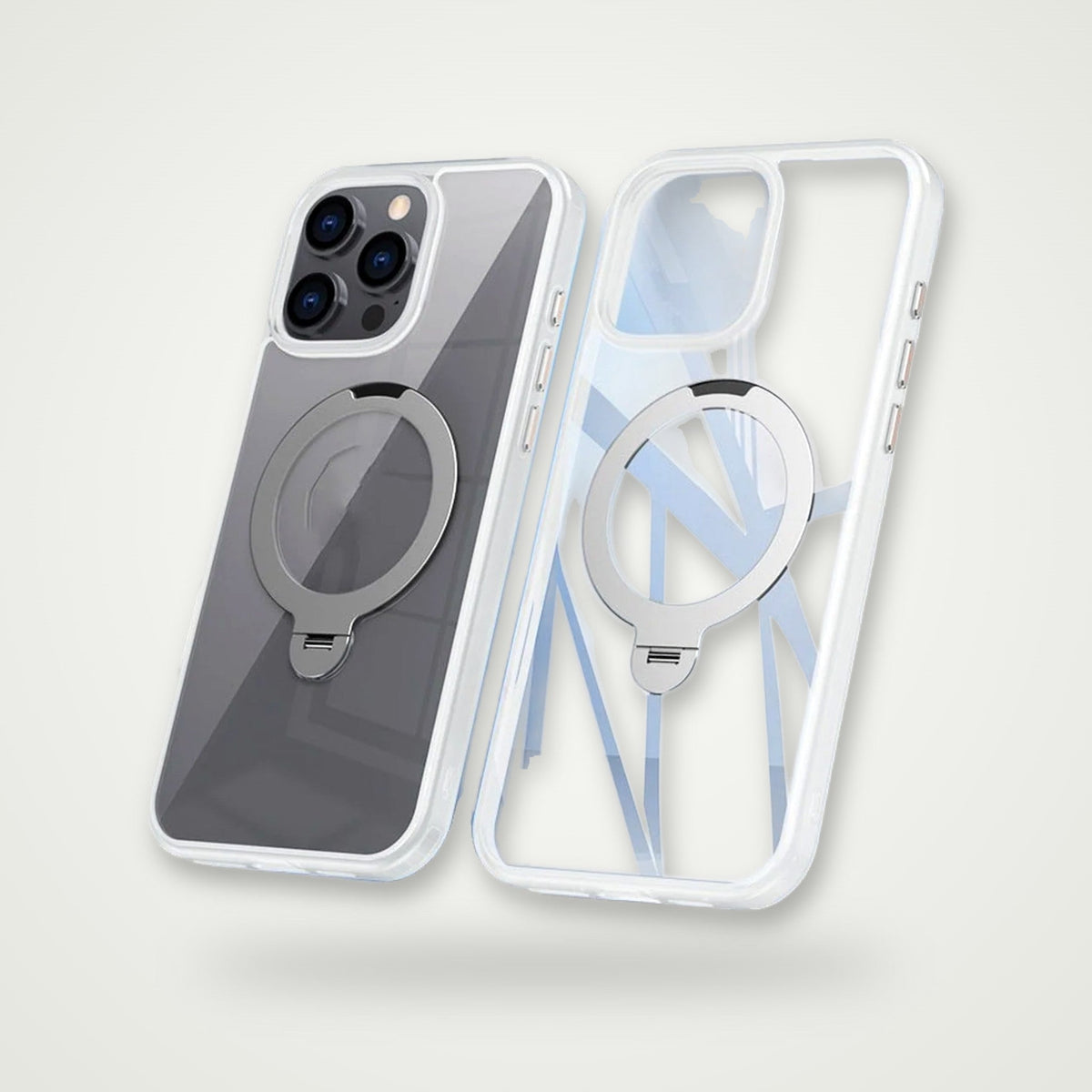 Rotating Ring Stand MagSafe Case for iPhone 13–16