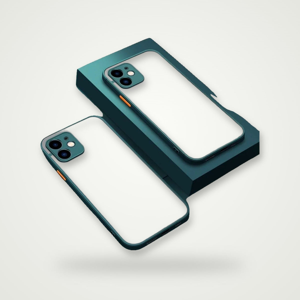 Clear Acrylic Precision Case for iPhone 13–15