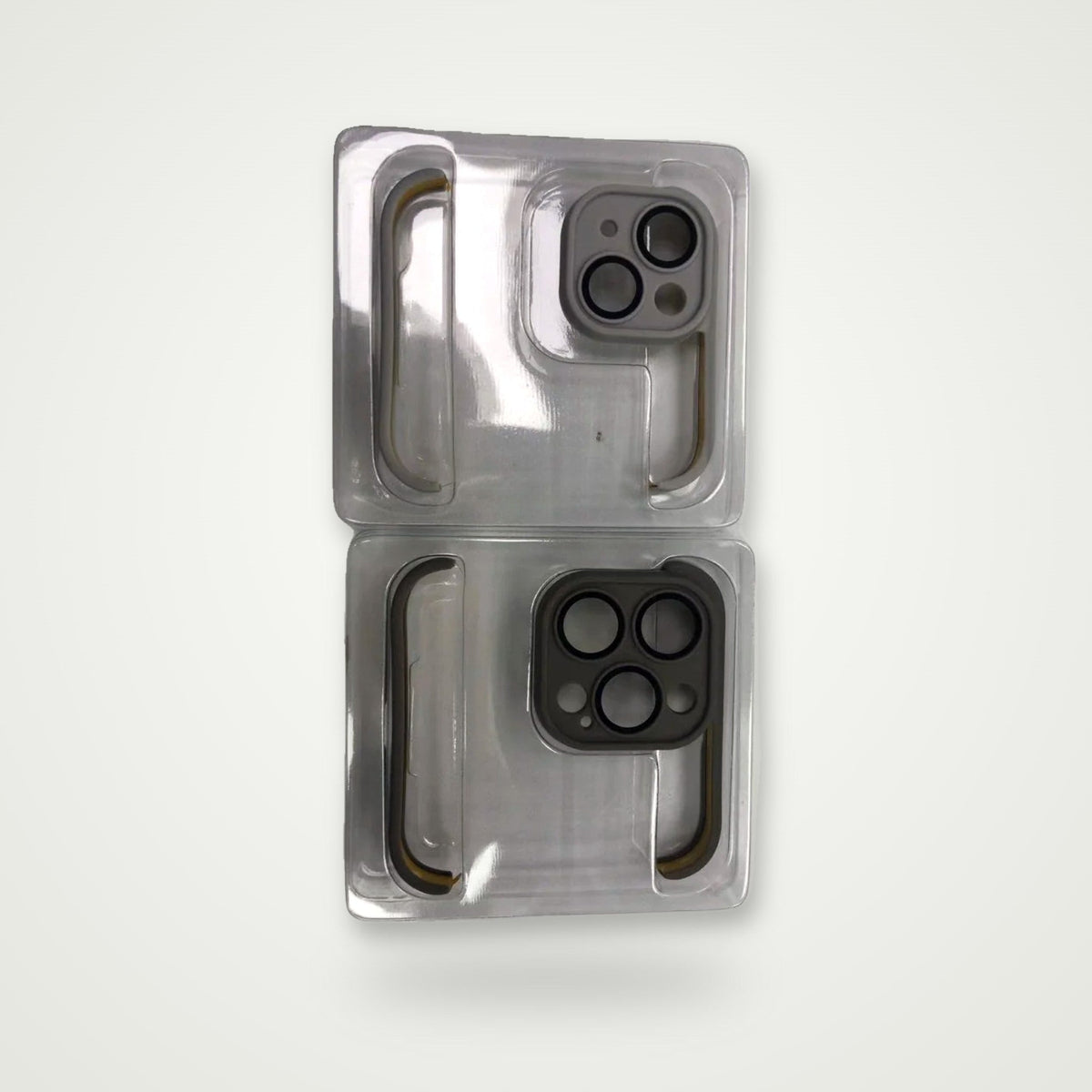 Frameless TPU Case with Lens Film for iPhone 13–15
