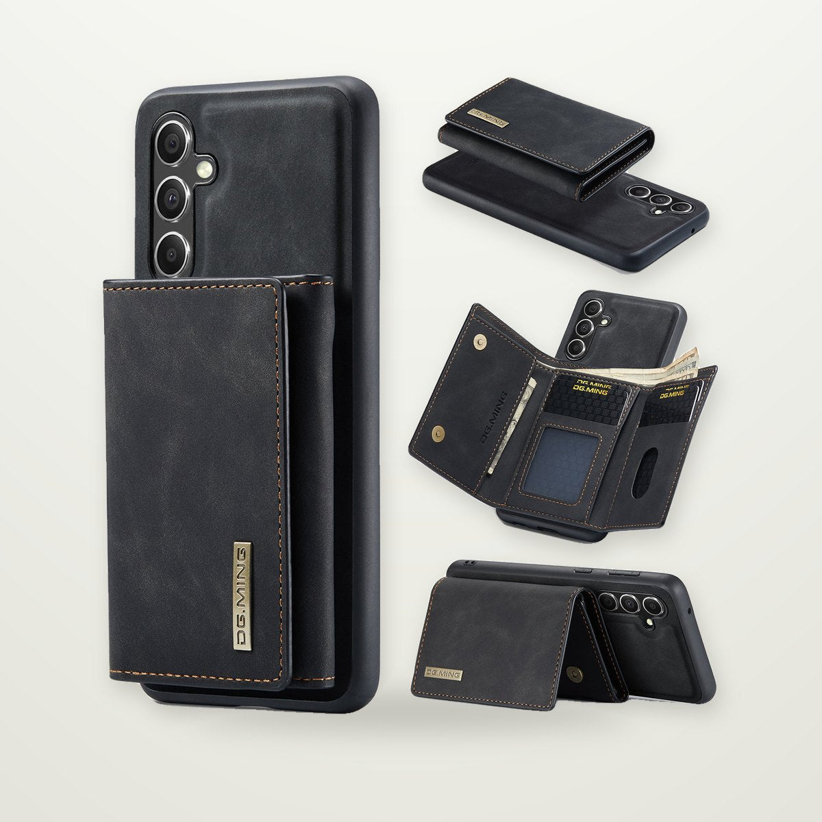 Detachable Magnetic Wallet Case for Galaxy S24