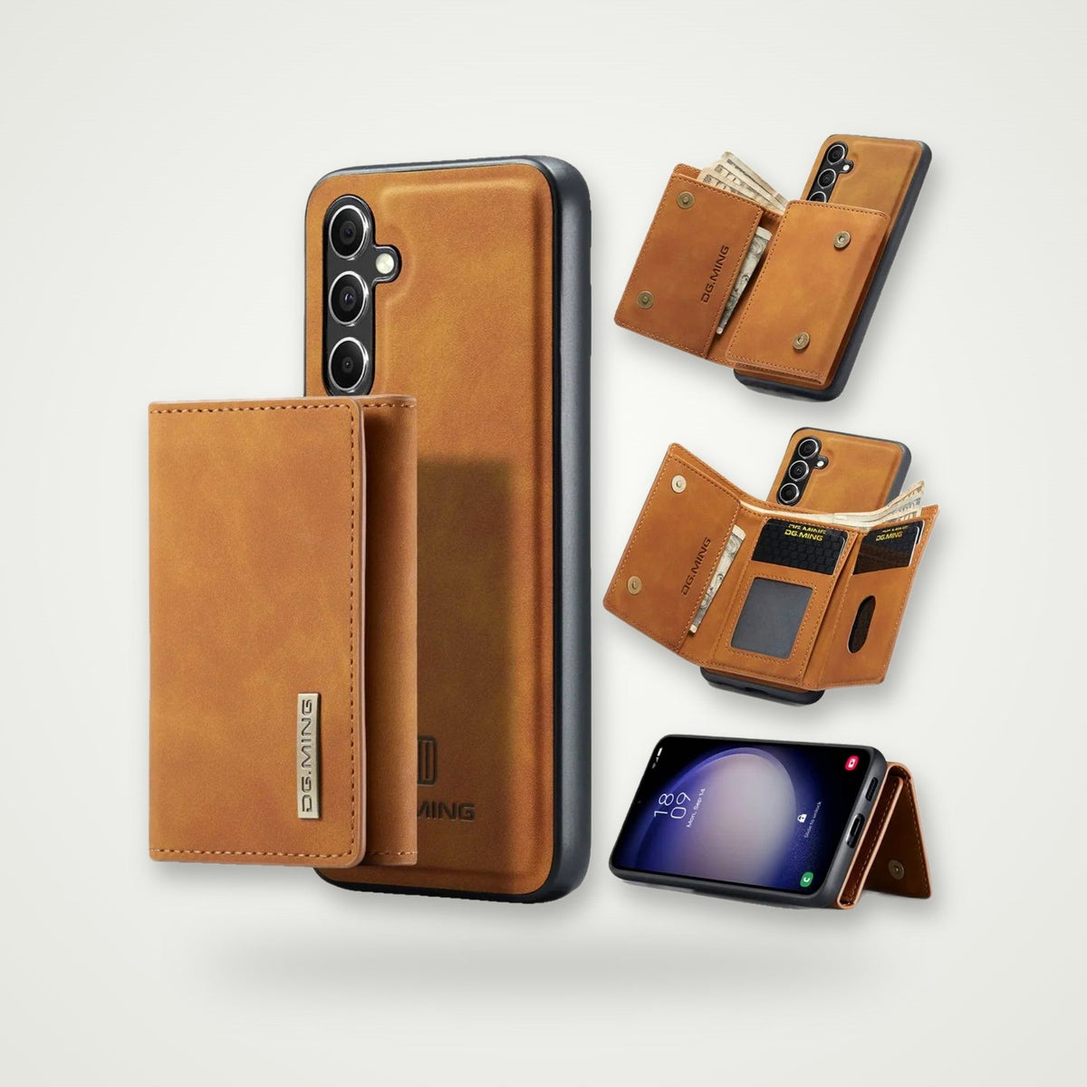 Detachable Magnetic Wallet Case for Galaxy S24
