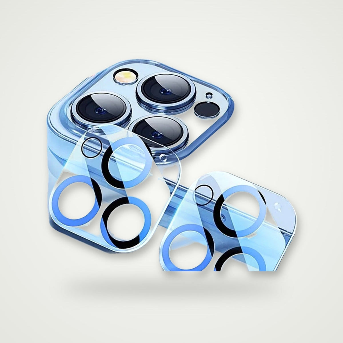 Integrated Camera Lens Protector for iPhone 13–16
