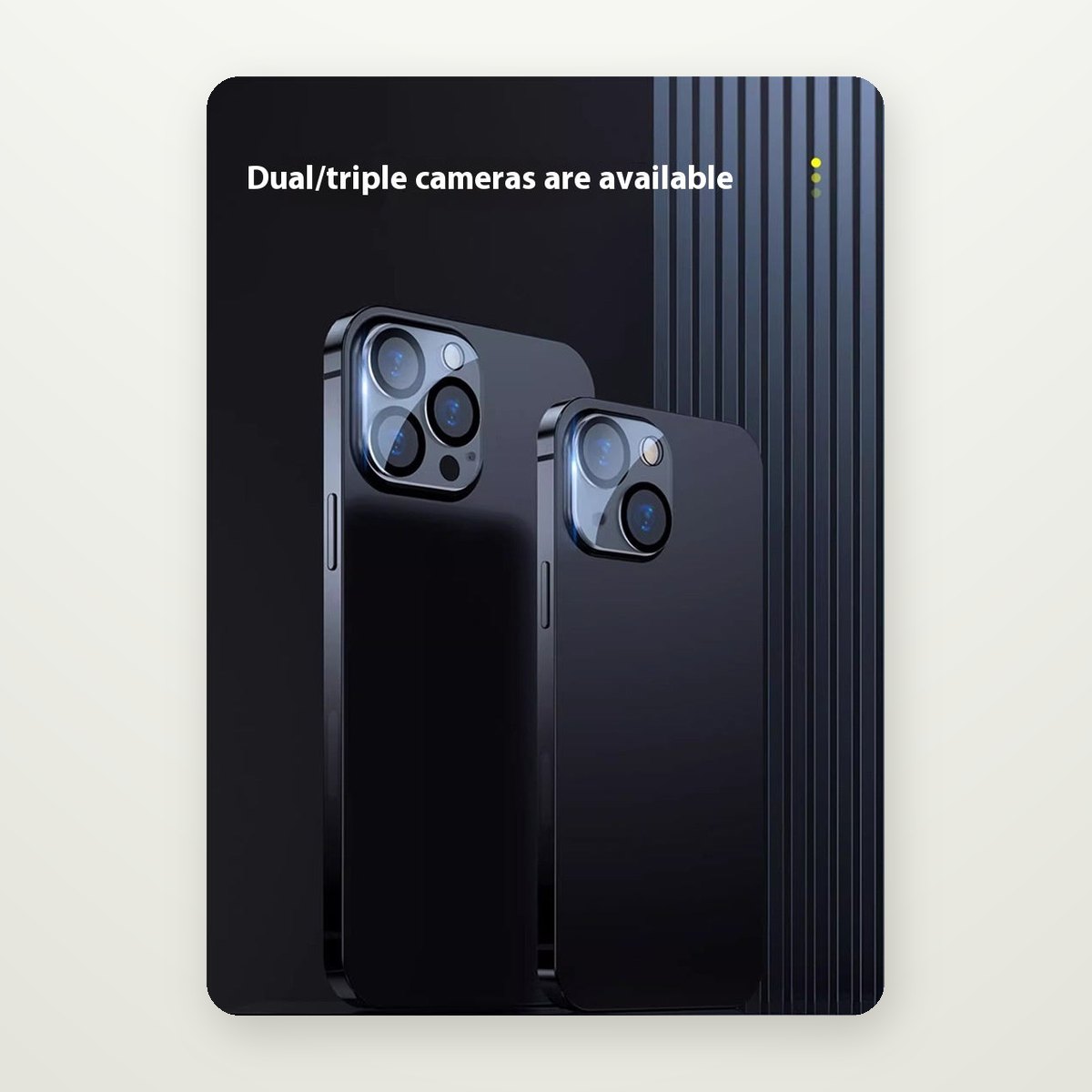 Integrated Camera Lens Protector for iPhone 13–16