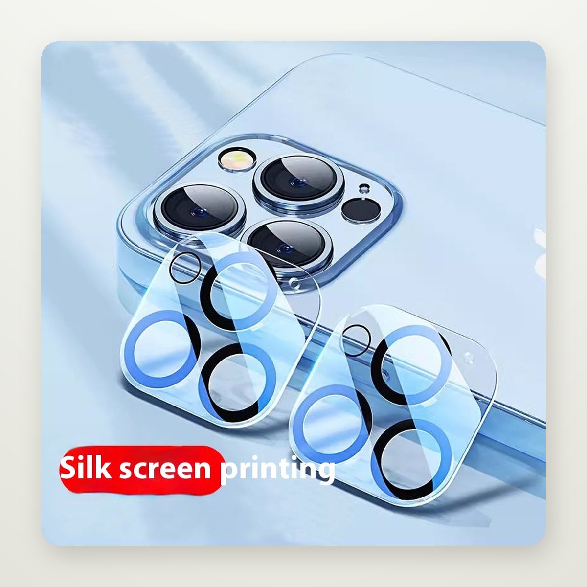Integrated Camera Lens Protector for iPhone 13–16
