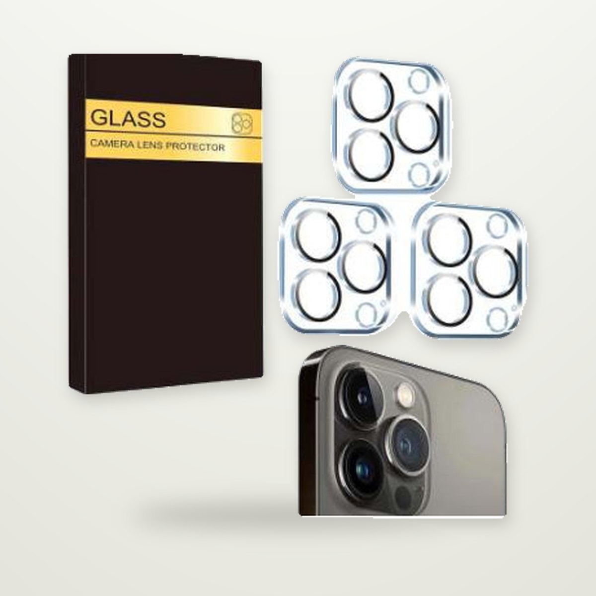 Integrated Camera Lens Protector for iPhone 13–16
