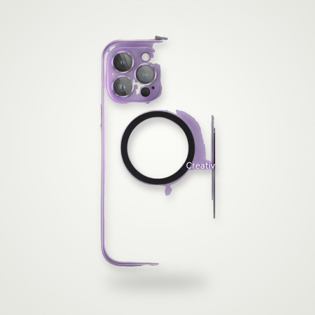 Spring Buckle Magnetic Case for iPhone 13–17