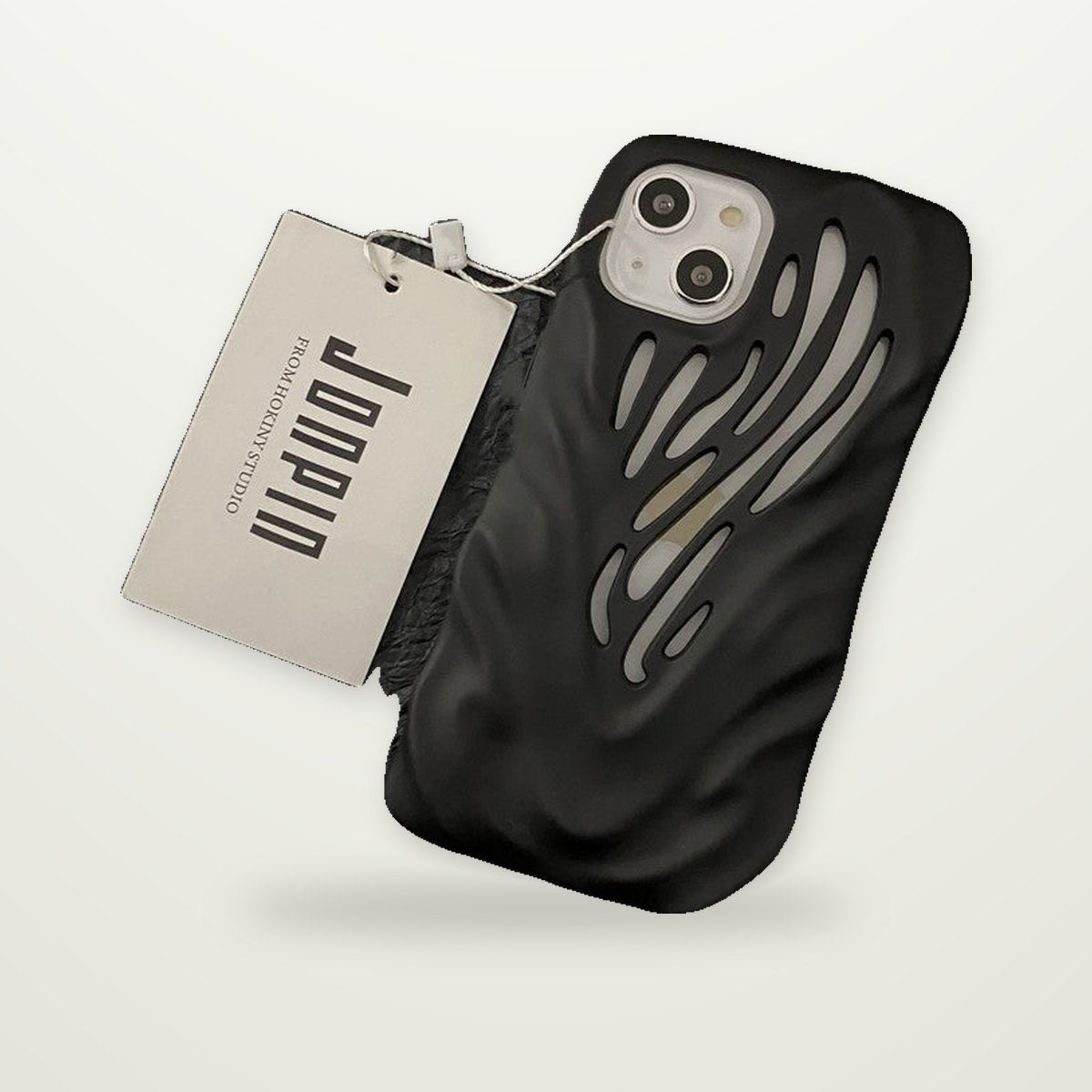 Titanium Gray Vented Case for iPhone 13–15