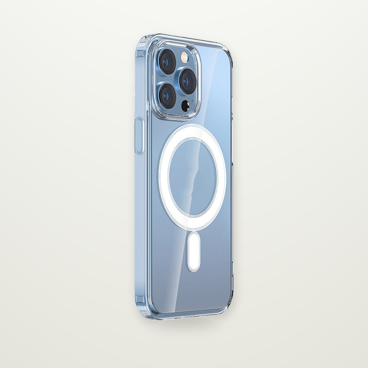 Clear Acrylic MagSafe Case for iPhone 13–16