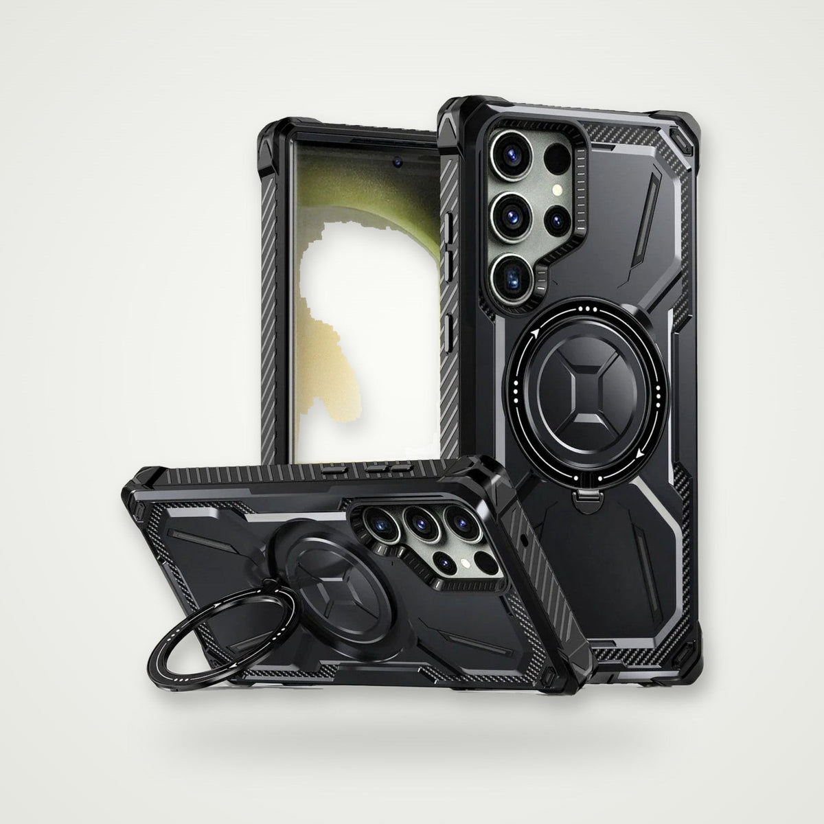 Magnetic Ring Drop-Guard Case for Galaxy S24