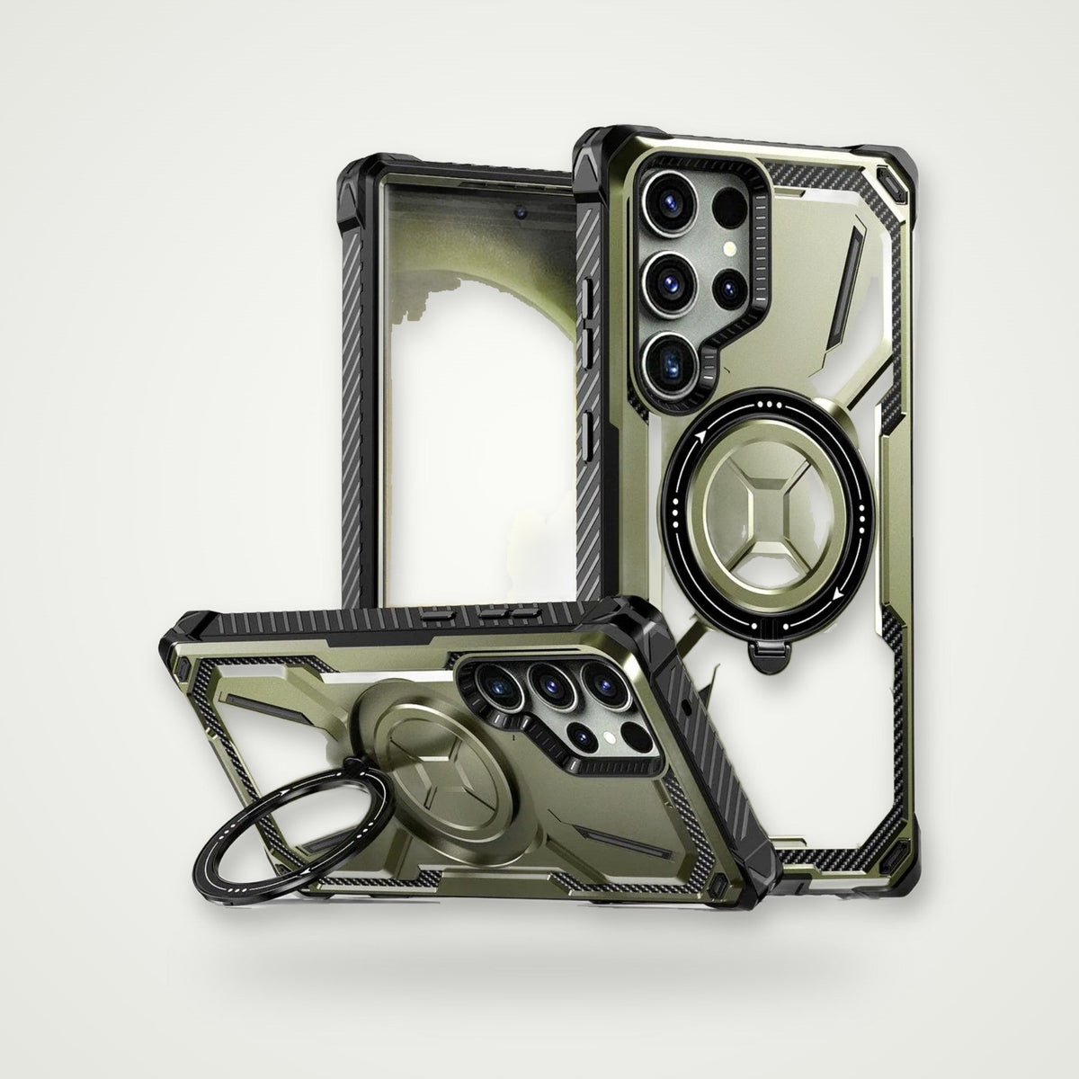 Magnetic Ring Drop-Guard Case for Galaxy S24