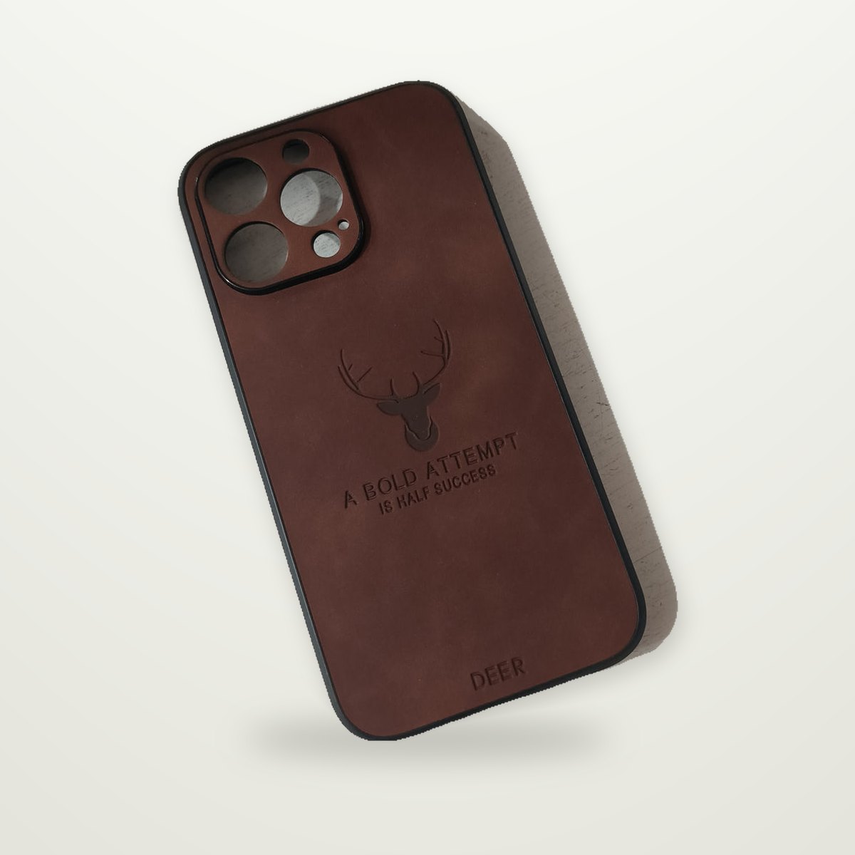 Luxury Leather Case for iPhone 13–16