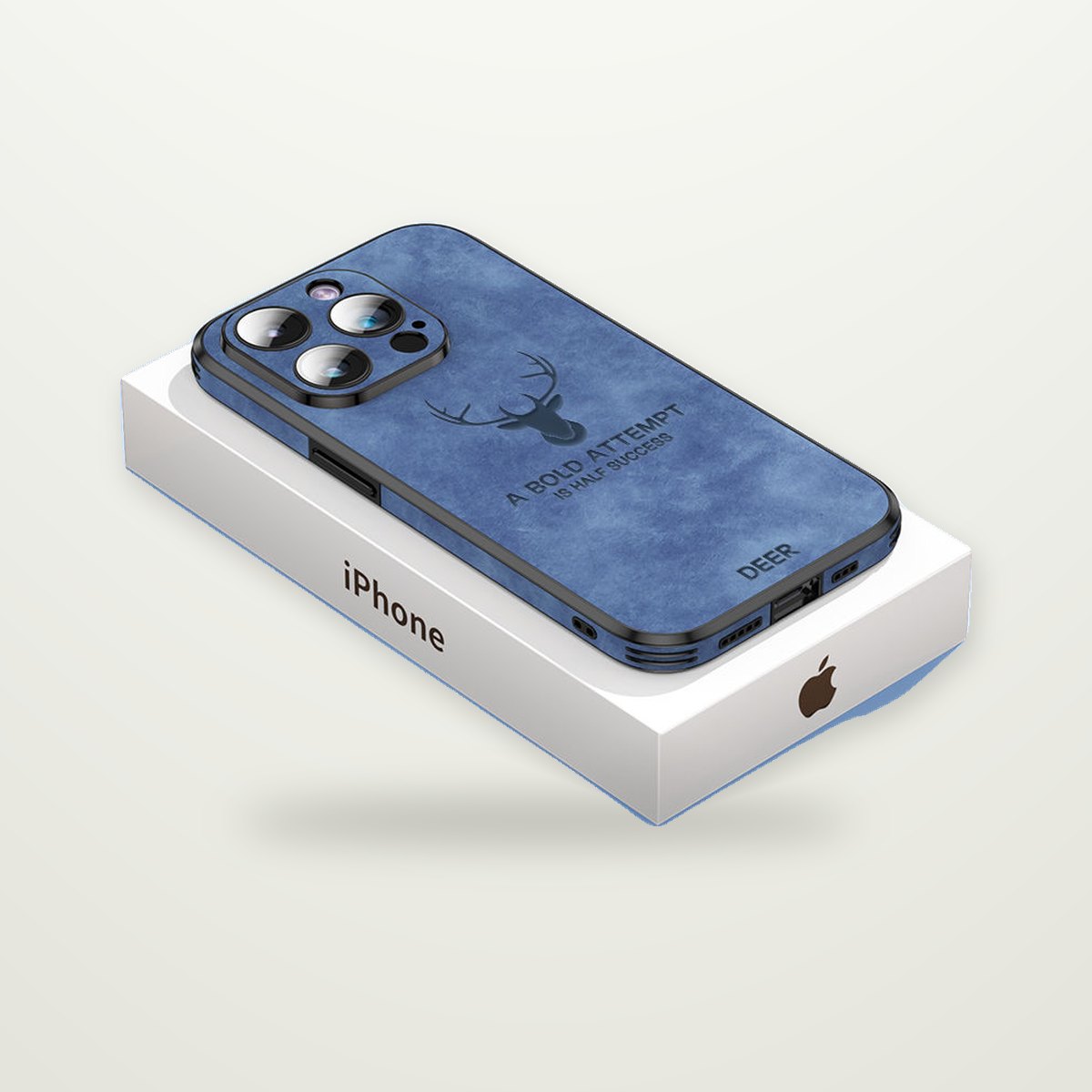 Luxury Leather Case for iPhone 13–16