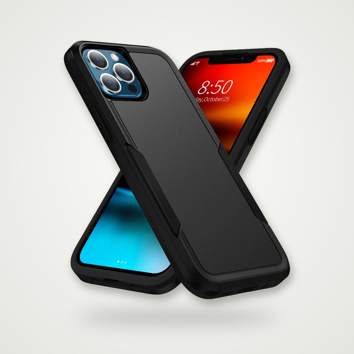 Frosted All-Around Silicone Case for iPhone 15
