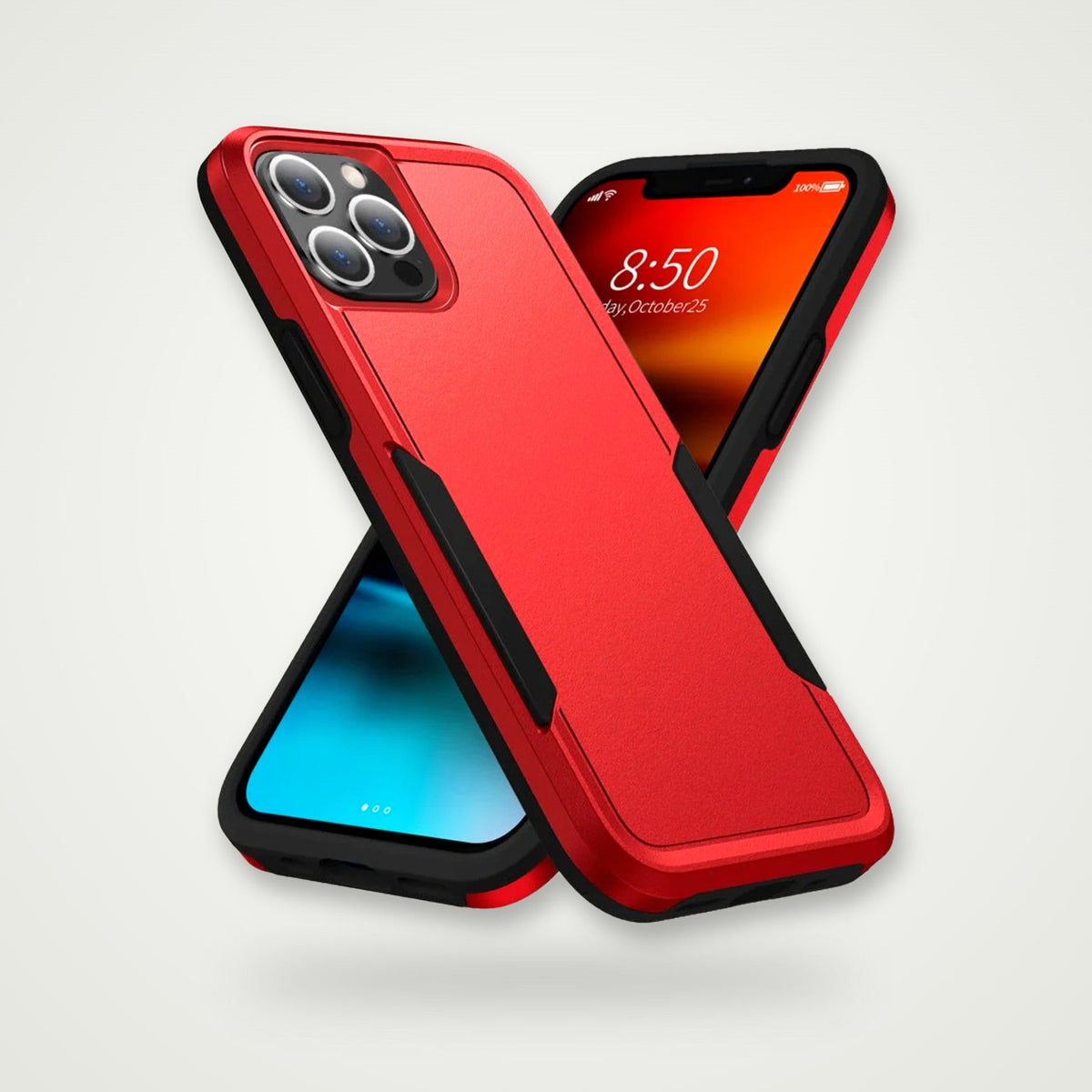 Frosted All-Around Silicone Case for iPhone 15