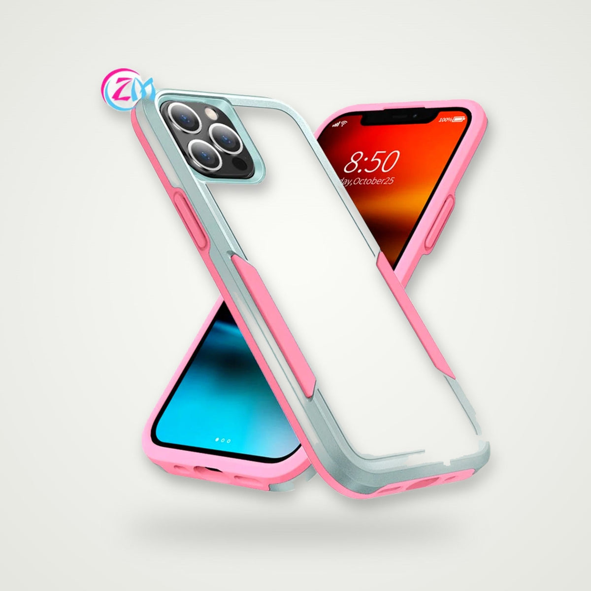 Frosted All-Around Silicone Case for iPhone 15