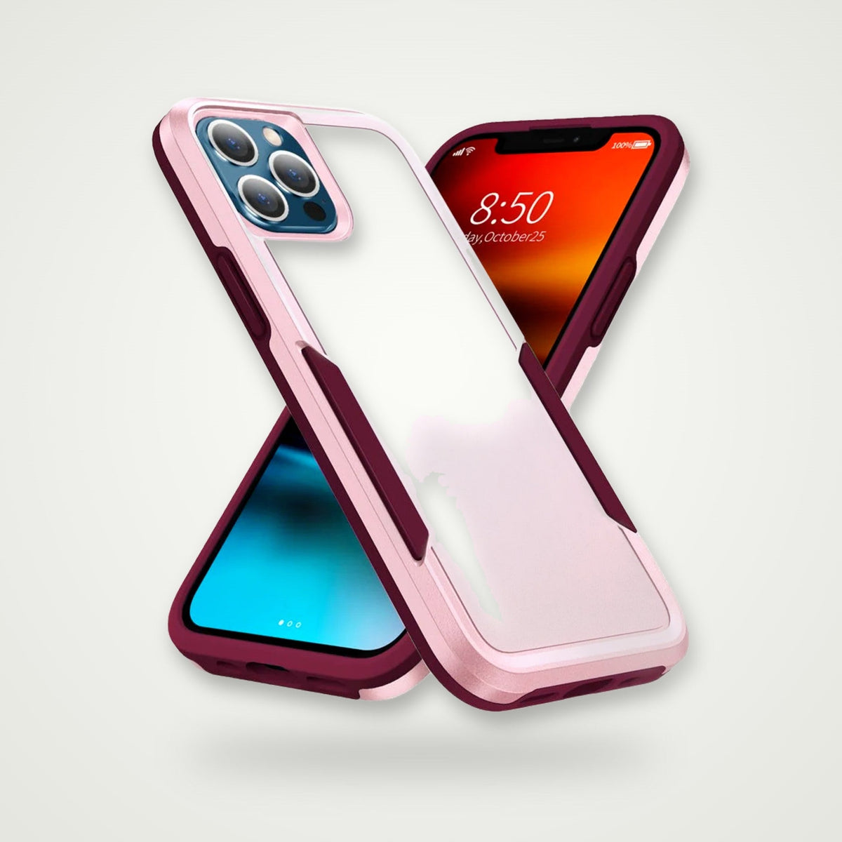 Frosted All-Around Silicone Case for iPhone 15