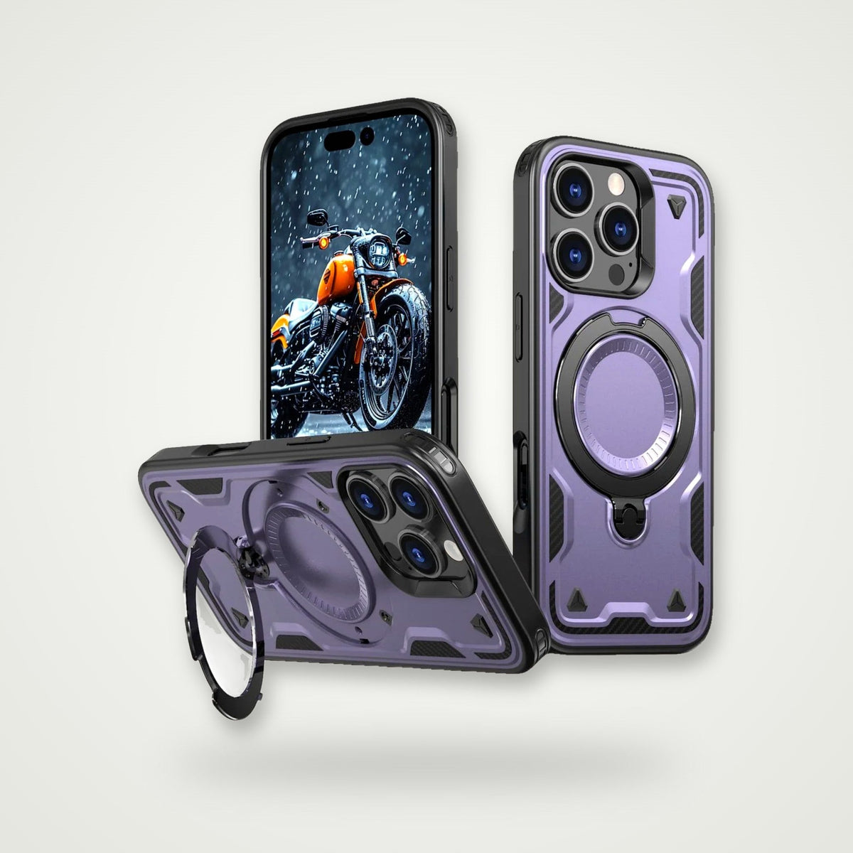 Minimal 360° Stand Magnetic Case for iPhone 13