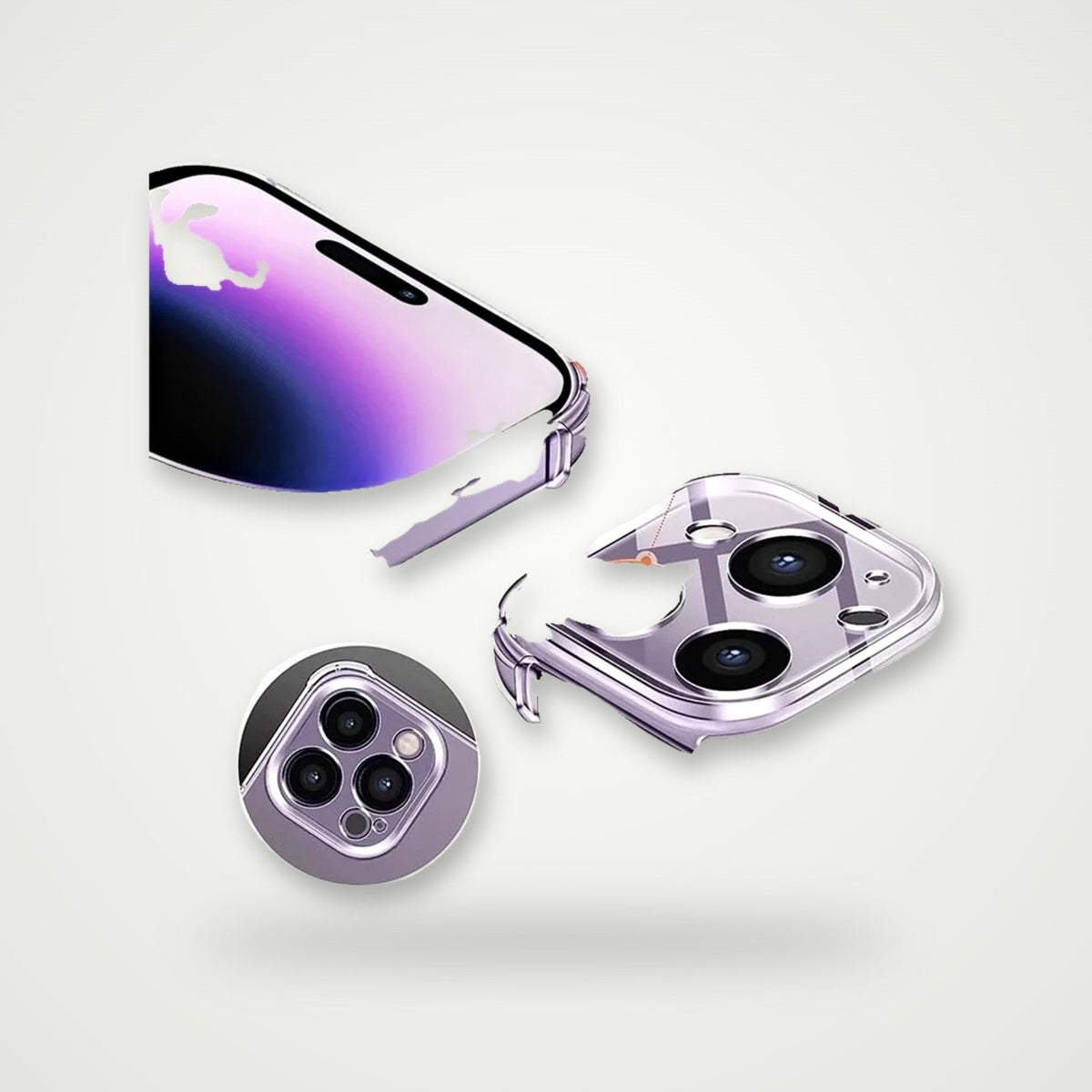 Airbag clear bumper case for iPhone 13–16, view 4