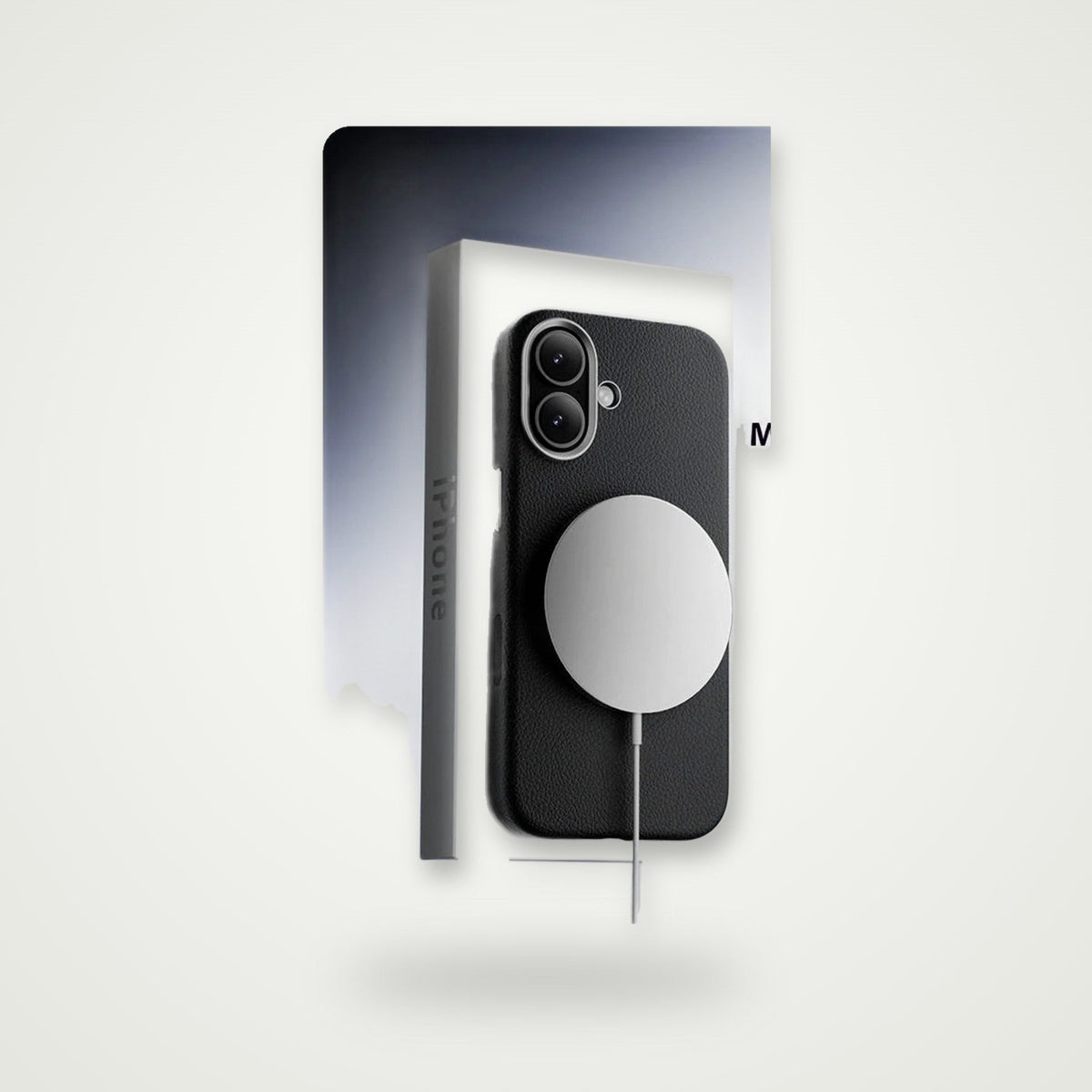 Plain Leather MagSafe Case for iPhone 17 & Air