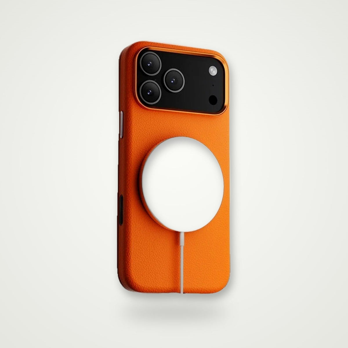 Plain Leather MagSafe Case for iPhone 17 & Air