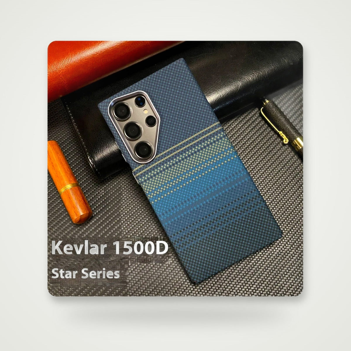 Sunset Aramid Fiber MagSafe Case for Galaxy S24–S25
