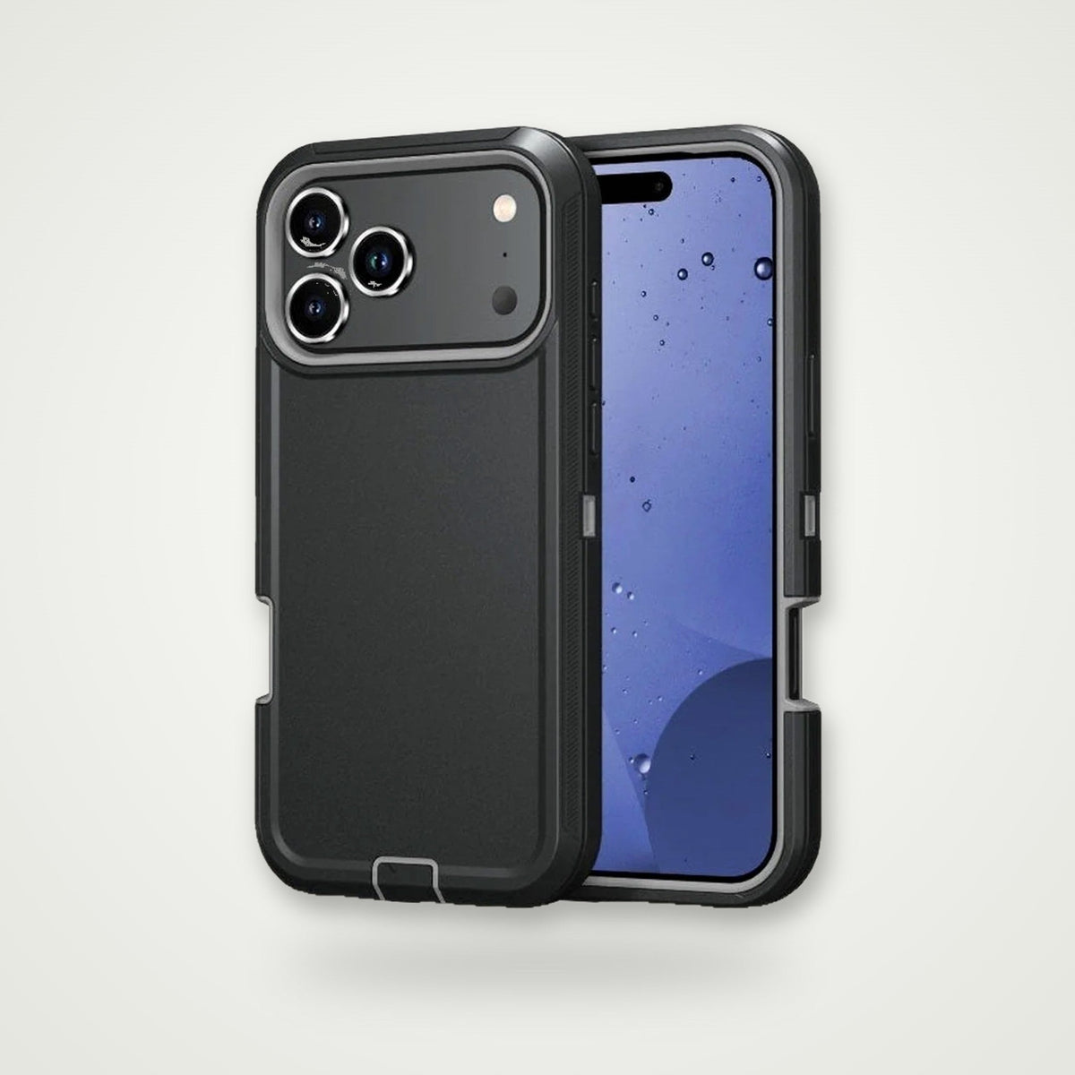 Three-Proof Rugged Case for iPhone 17–18 & Air