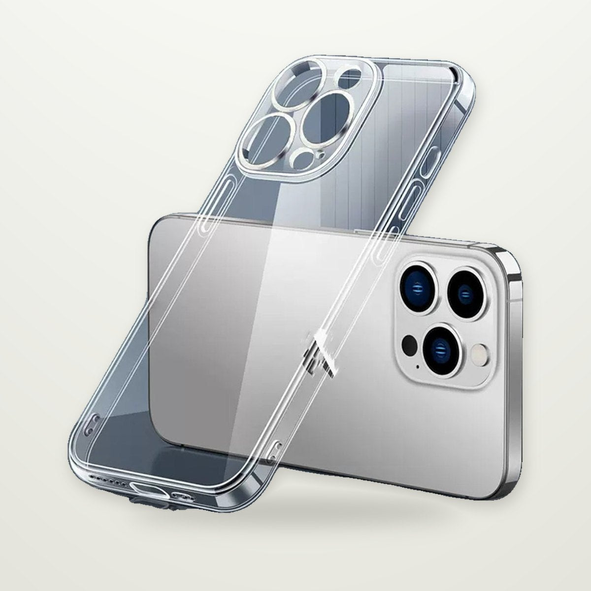 Ultra-Clear Full-Wrap Case for iPhone 13–16