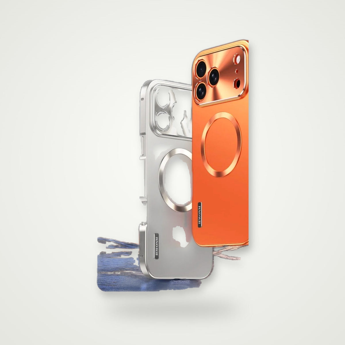 Plated Metal MagSafe Case for iPhone 14–18