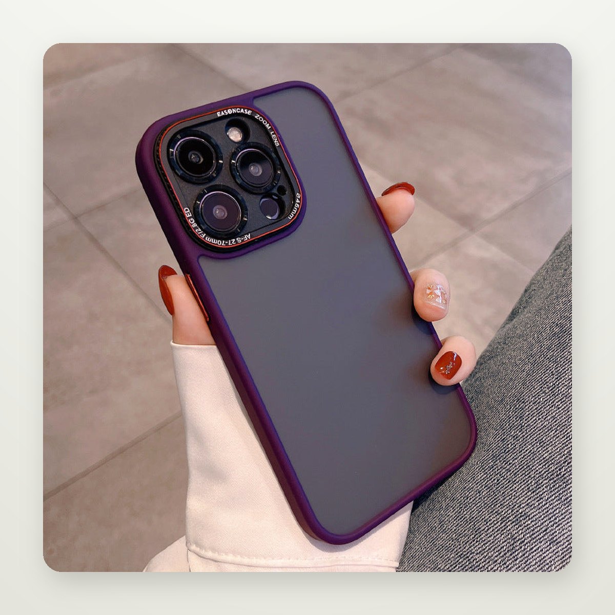 Lycra Soft-Touch Case for iPhone 15