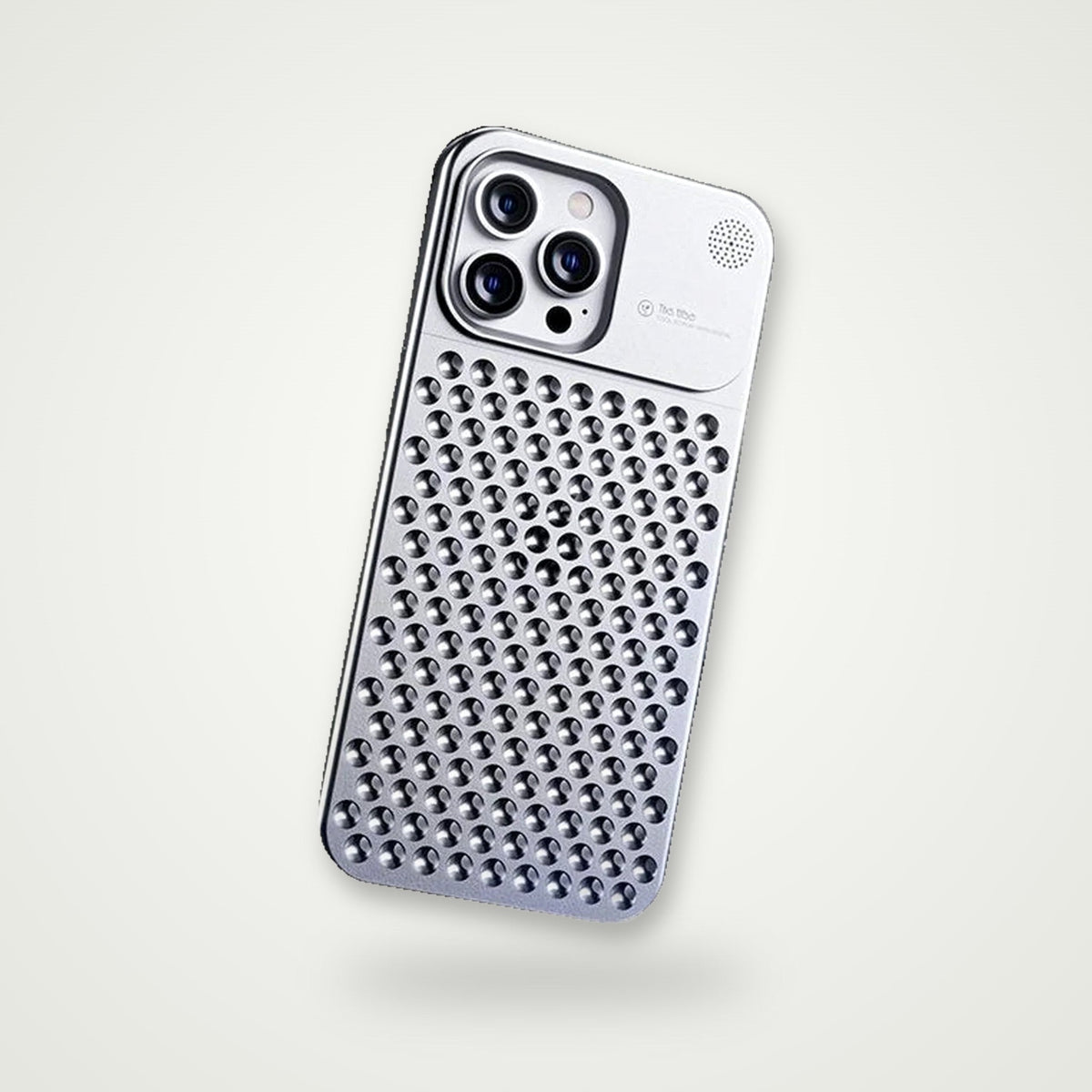 Vented Aluminum Case for iPhone 13–15
