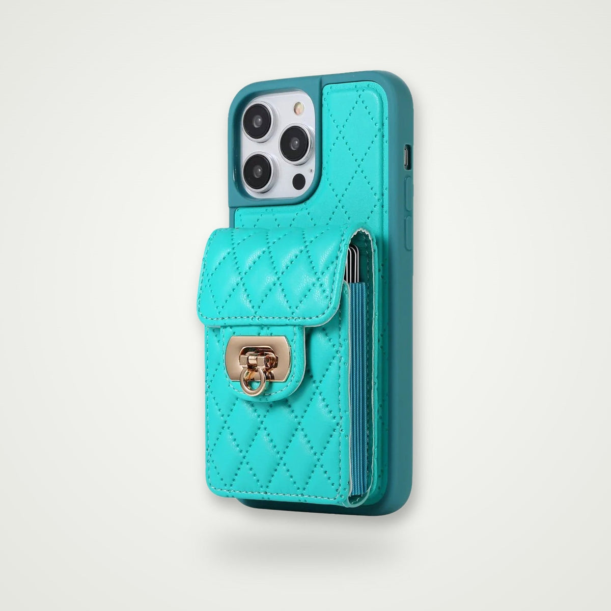 Back Card Holder Case for iPhone 13–15