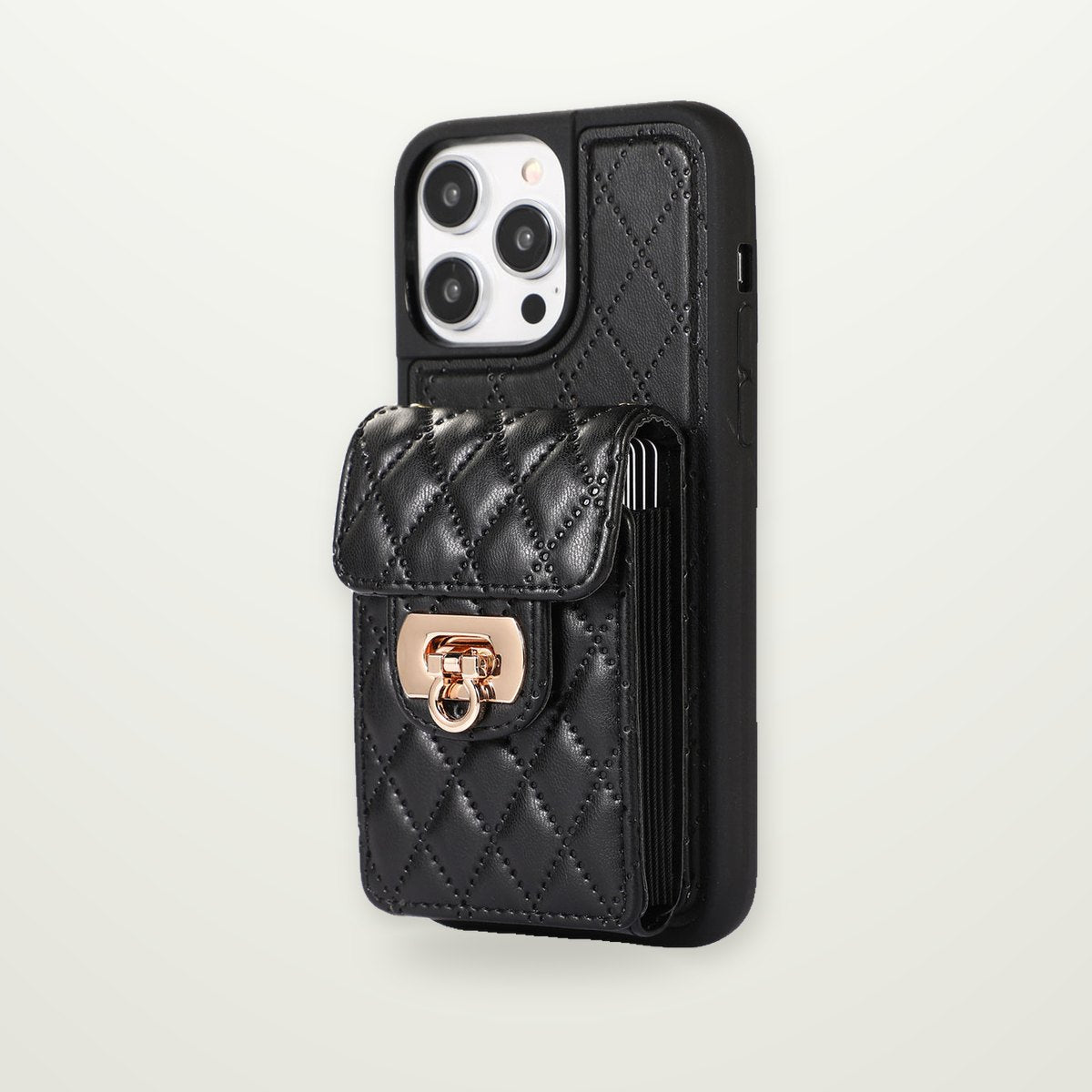 Back Card Holder Case for iPhone 13–15