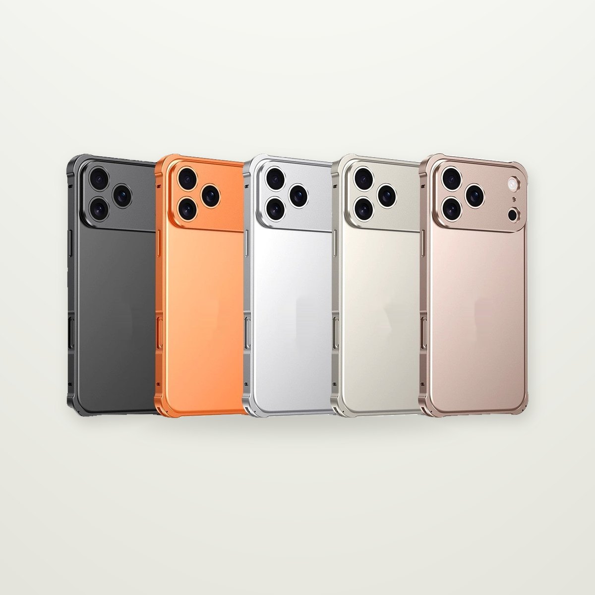 Buckle Metal Frame Case for iPhone 17 & Air