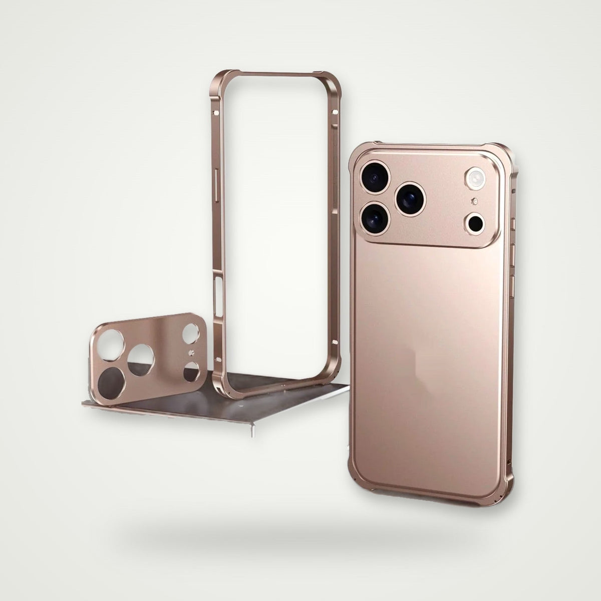 Buckle Metal Frame Case for iPhone 17 & Air